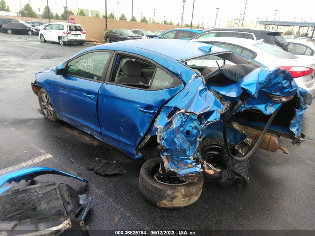 2017 HYUNDAI ELANTRA SE VIN: 5NPD84LF0HH183853