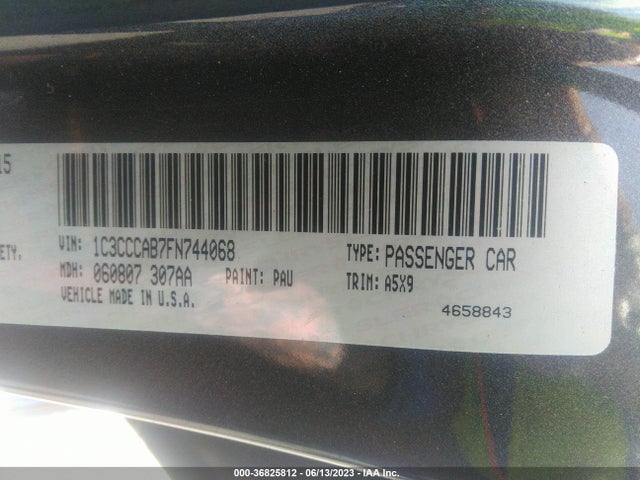 1C3CCCAB7FN744068 Chrysler 200 Limited