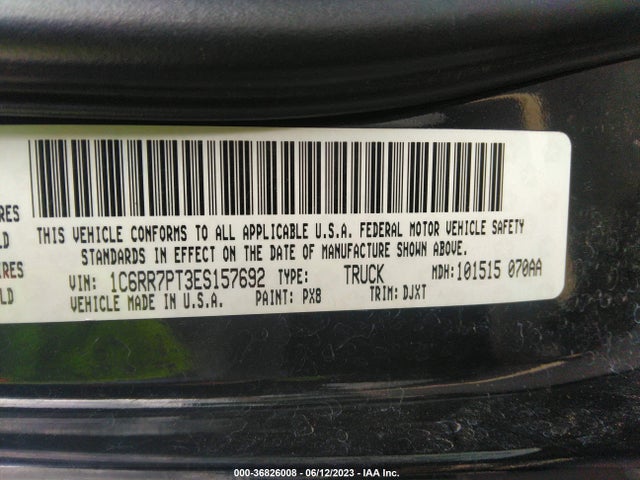 1C6RR7PT3ES157692 RAM 1500 Longhorn
