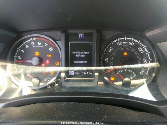 2022 TOYOTA TACOMA 4WD SR/SR5 VIN: 3TYSX5EN5NT016127