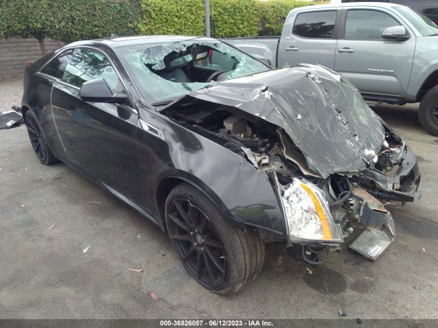 2012 CADILLAC CTS COUPE PREMIUM VIN: 1G6DP1E31C0112285
