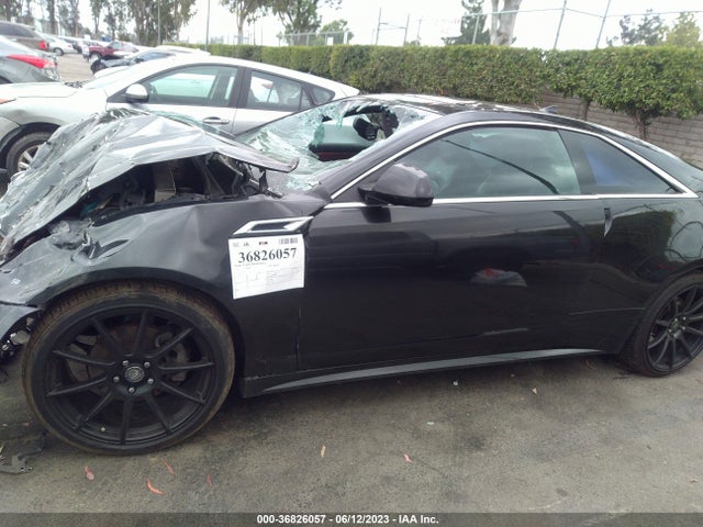 2012 CADILLAC CTS COUPE PREMIUM VIN: 1G6DP1E31C0112285