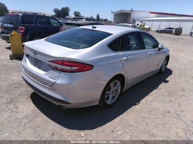 3FA6P0LU6JR257370 Ford Fusion Hybrid Se