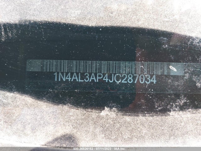 Nissan Altima 2.5 S 2018 1N4AL3AP4JC287034 Image 9
