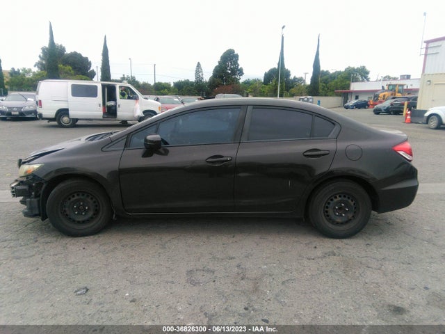 Honda Civic Sedan Lx 2014 2HGFB2F57EH517898 Image 7