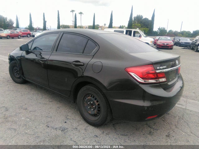 Honda Civic Sedan Lx 2014 2HGFB2F57EH517898 Image 10
