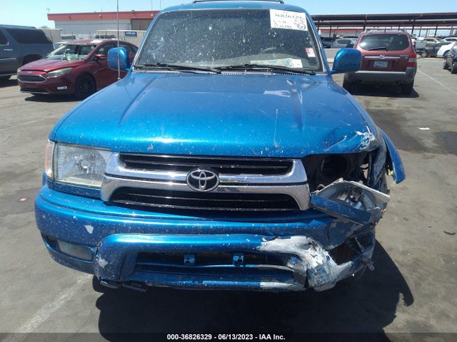 2001 TOYOTA 4RUNNER LIMITED VIN: JT3GN87R610195191