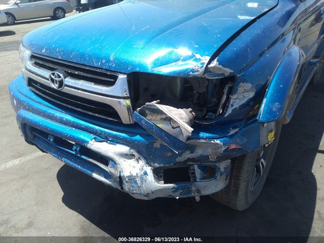 2001 TOYOTA 4RUNNER LIMITED VIN: JT3GN87R610195191