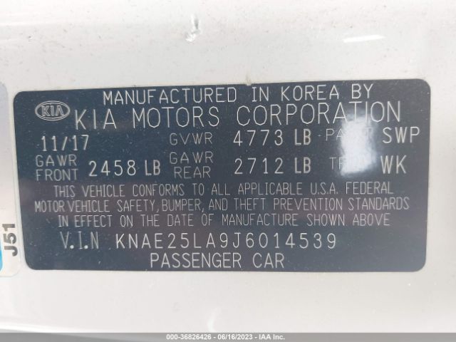 KNAE25LA9J6014539 KIA Stinger Premium