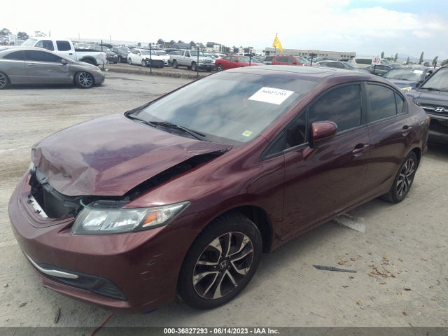 Honda Civic Sedan Ex 2015 2HGFB2F88FH554731 Image 2