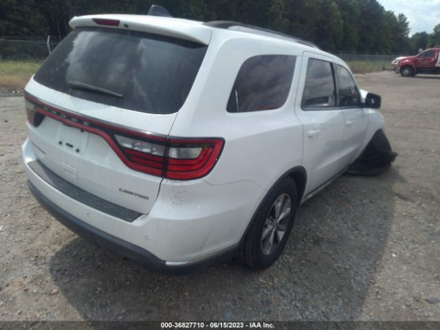 1C4RDHDG1GC346343 Dodge DURANGO LIMITED