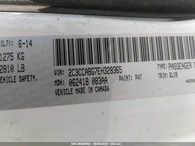 2C3CCABG7EH328365 Chrysler 300 300s