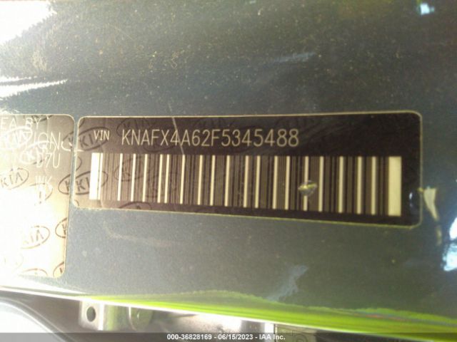 KNAFX4A62F5345488 KIA FORTE LX