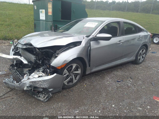 Honda Civic Sedan Lx 2019 19XFC2F6XKE035387 Image 2