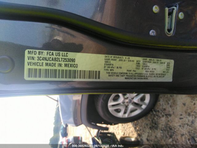 3C4NJCAB2LT253090 Jeep Compass Sport