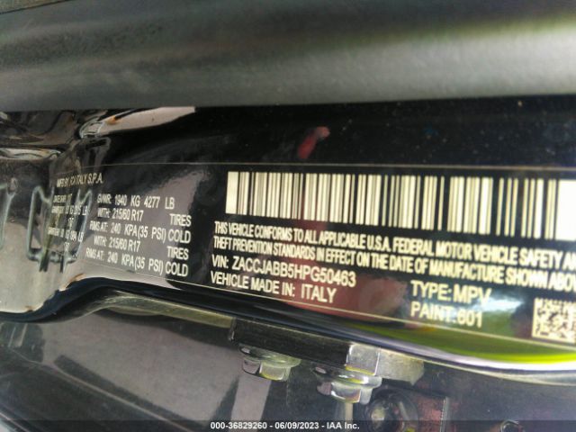 ZACCJABB5HPG50463 Jeep Renegade Latitude