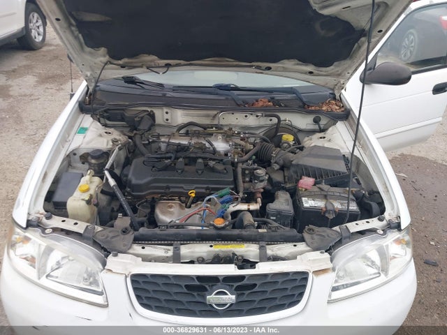 2002 NISSAN SENTRA XE VIN: 3N1CB51D22L637647