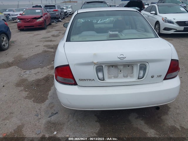 2002 NISSAN SENTRA XE VIN: 3N1CB51D22L637647