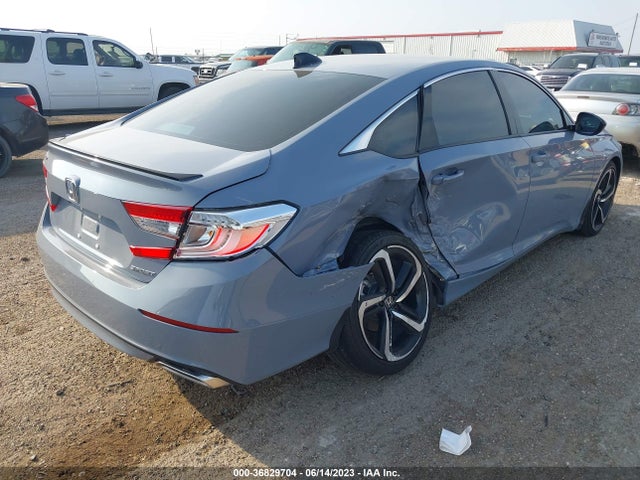 2022 HONDA ACCORD SEDAN SPORT VIN: 1HGCV1F38NA005830