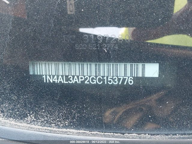 1N4AL3AP2GC153776 Nissan Altima 2.5 Sl