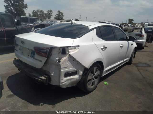 KNAGN4ADXF5080053 KIA Optima Hybrid Ex