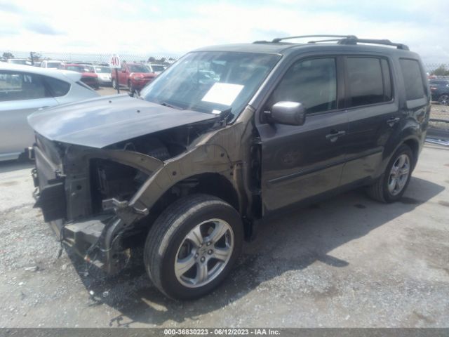Honda Pilot Ex-l 2014 5FNYF3H76EB007127 Image 2