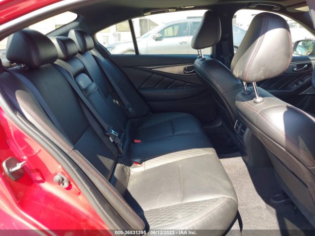 JN1FV7AP0JM640030 Infiniti Q50 Red Sport 400