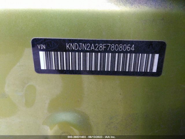 KNDJN2A28F7808064 KIA Soul Base