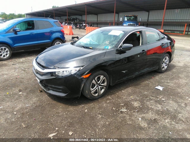 Honda Civic Sedan Lx 2018 19XFC2F58JE016259 Image 2