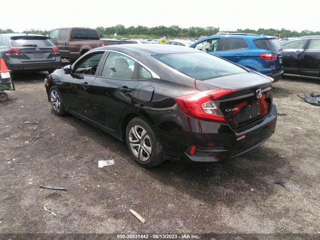 Honda Civic Sedan Lx 2018 19XFC2F58JE016259 Image 3