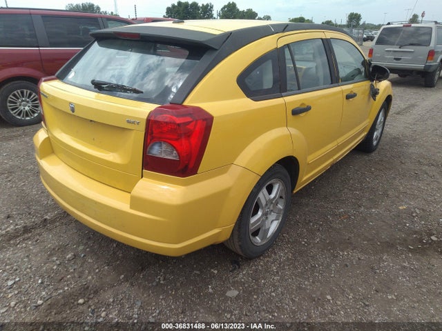 2007 DODGE CALIBER SXT VIN: 1B3HB48B77D535244