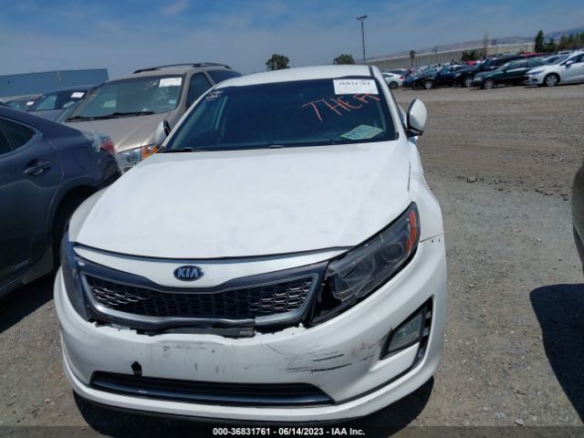 KNAGM4AD0E5066132 KIA Optima Hybrid Lx