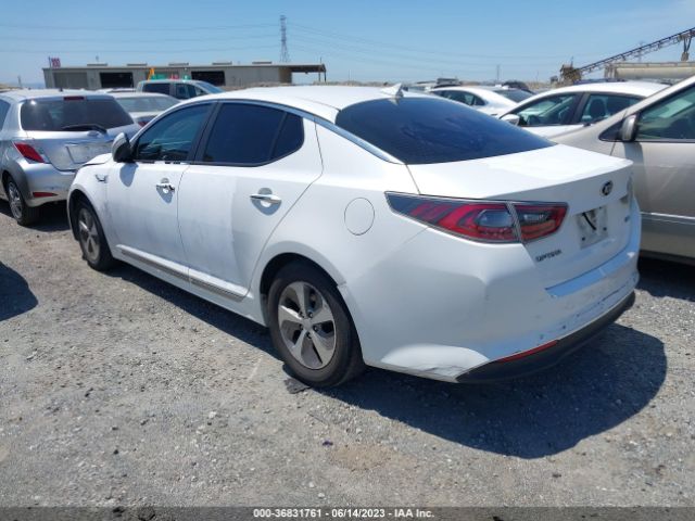 KNAGM4AD0E5066132 KIA Optima Hybrid Lx