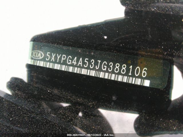 5XYPG4A53JG388106 KIA Sorento Lx V6
