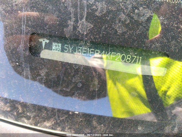 Tesla Model 3 Long Range/performance 2019 5YJ3E1EB4KF208711 Image 15