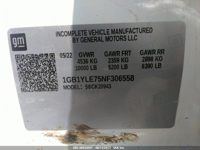 Chevrolet Silverado 2500hd Work Truck 2022 1GB1YLE75NF306558 Image 9