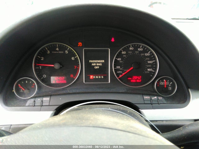 2006 AUDI A4 2.0T VIN: WAUSF78EX6A170365