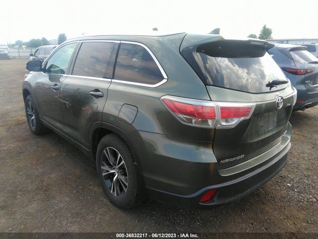 Toyota Highlander Xle 2016 5TDJKRFH9GS275275 Image 9