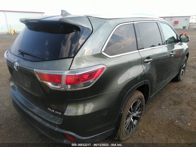 Toyota Highlander Xle 2016 5TDJKRFH9GS275275 Image 10