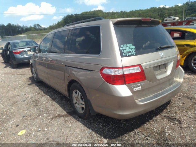 2006 HONDA ODYSSEY EX VIN: 5FNRL38496B096406