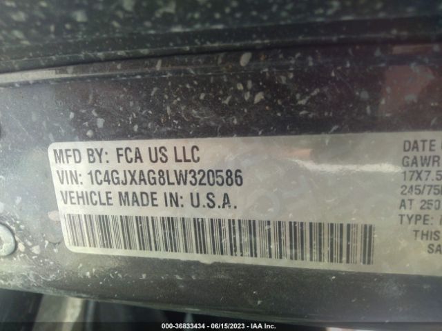 1C4GJXAG8LW320586 Jeep Wrangler Sport S