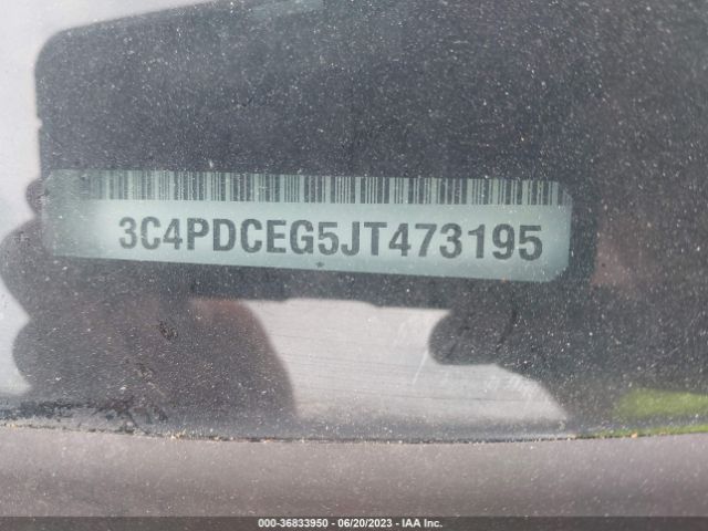 3C4PDCEG5JT473195 Dodge JOURNEY GT