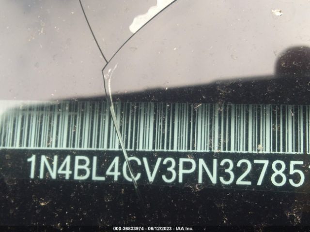 1N4BL4CV3PN327851 Nissan Altima 2.5 Sr