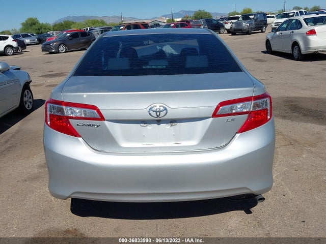 2012 TOYOTA CAMRY LE VIN: 4T1BF1FK3CU008608