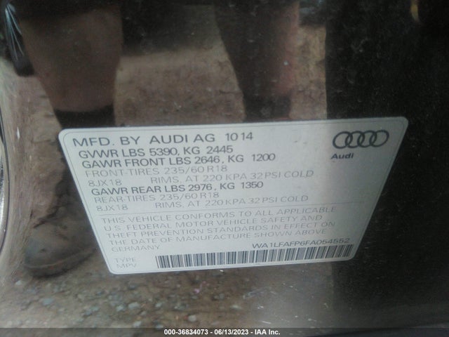 WA1LFAFP6FA054552 Audi Q5 Premium Plus