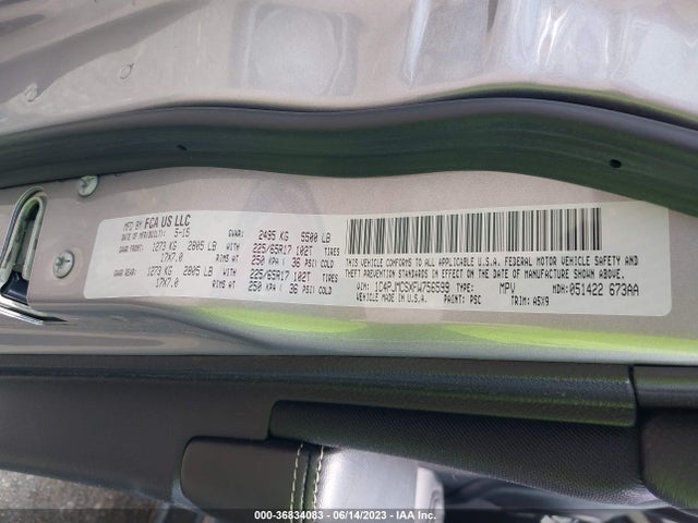 1C4PJMCSXFW756599 Jeep Cherokee Latitude