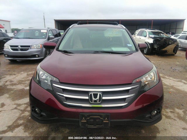 2013 HONDA CR-V EX-L VIN: 5J6RM3H76DL014255