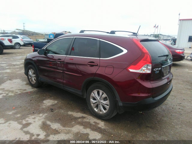 2013 HONDA CR-V EX-L VIN: 5J6RM3H76DL014255