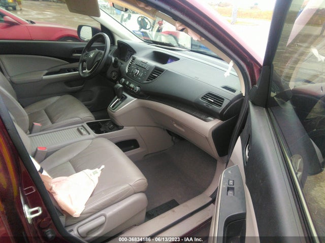 2013 HONDA CR-V EX-L VIN: 5J6RM3H76DL014255