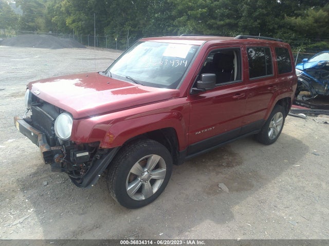 2012 JEEP PATRIOT LATITUDE VIN: 1C4NJRFB3CD630799